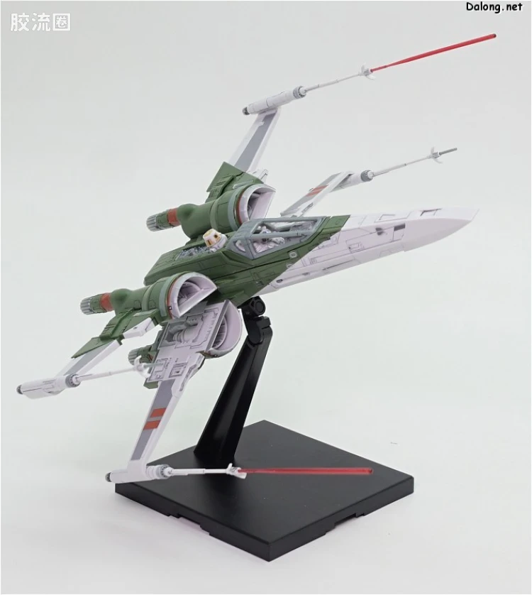 万代 星球大战系列拼装模型 载具系列 1/72 X翼战机 天行者崛起Ver. - 图片