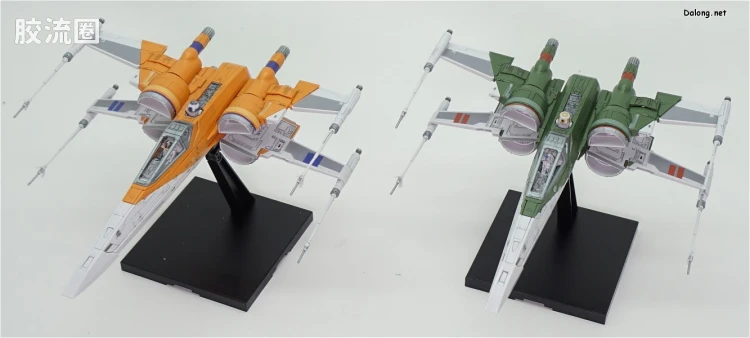 万代 星球大战系列拼装模型 载具系列 1/72 X翼战机 天行者崛起Ver. - 图片