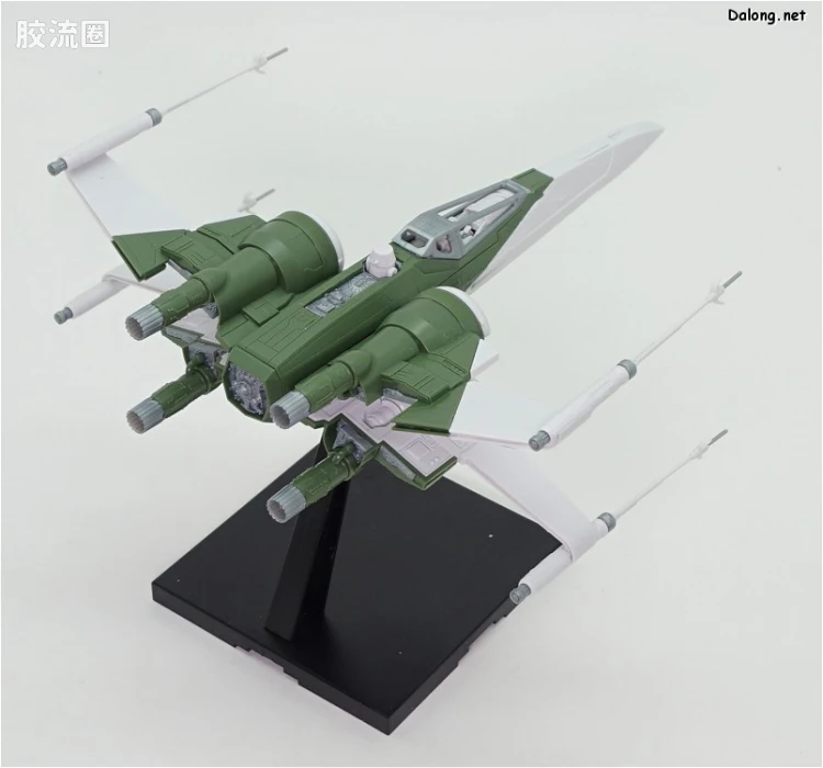 万代 星球大战系列拼装模型 载具系列 1/72 X翼战机 天行者崛起Ver. - 图片