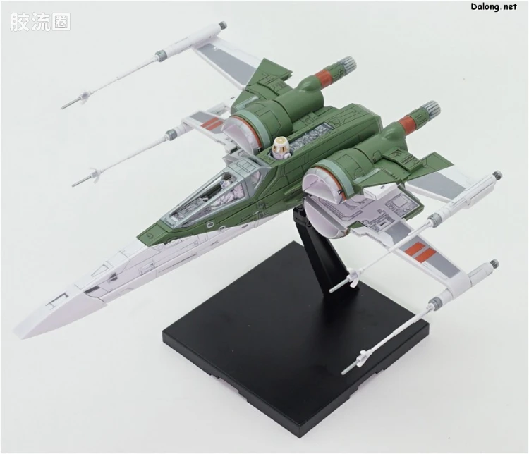 万代 星球大战系列拼装模型 载具系列 1/72 X翼战机 天行者崛起Ver. - 图片