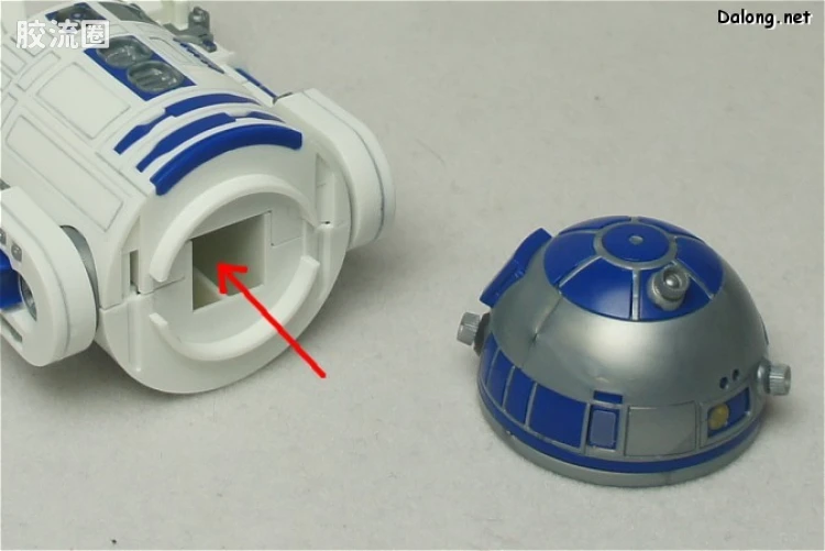 万代 星球大战系列拼装模型 机器人系列 1/12 R2-D2 & R5-4 - 图片