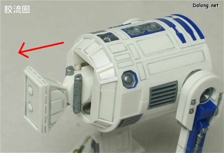 万代 星球大战系列拼装模型 机器人系列 1/12 R2-D2 & R5-4 - 图片