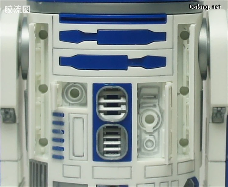 万代 星球大战系列拼装模型 机器人系列 1/12 R2-D2 & R5-4 - 图片