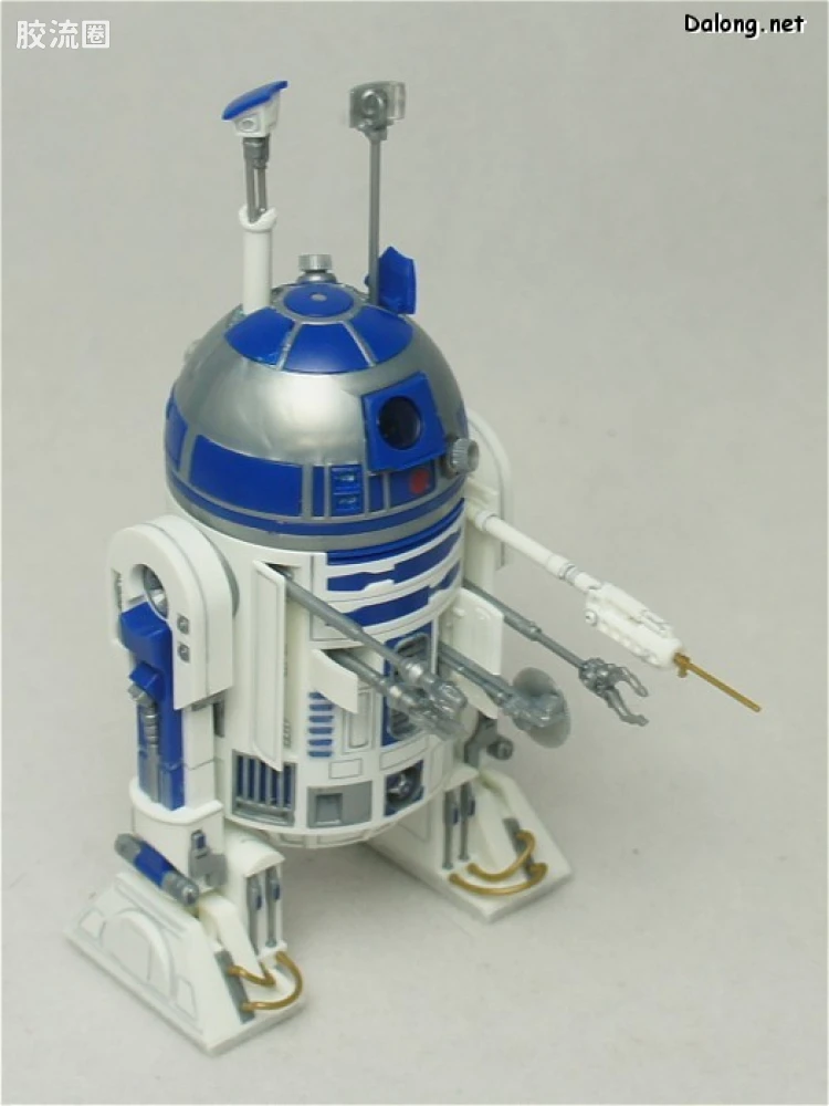 万代 星球大战系列拼装模型 机器人系列 1/12 R2-D2 & R5-4 - 图片
