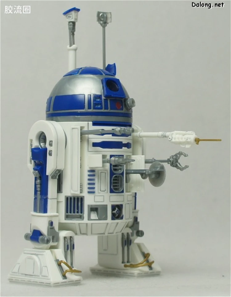 万代 星球大战系列拼装模型 机器人系列 1/12 R2-D2 & R5-4 - 图片