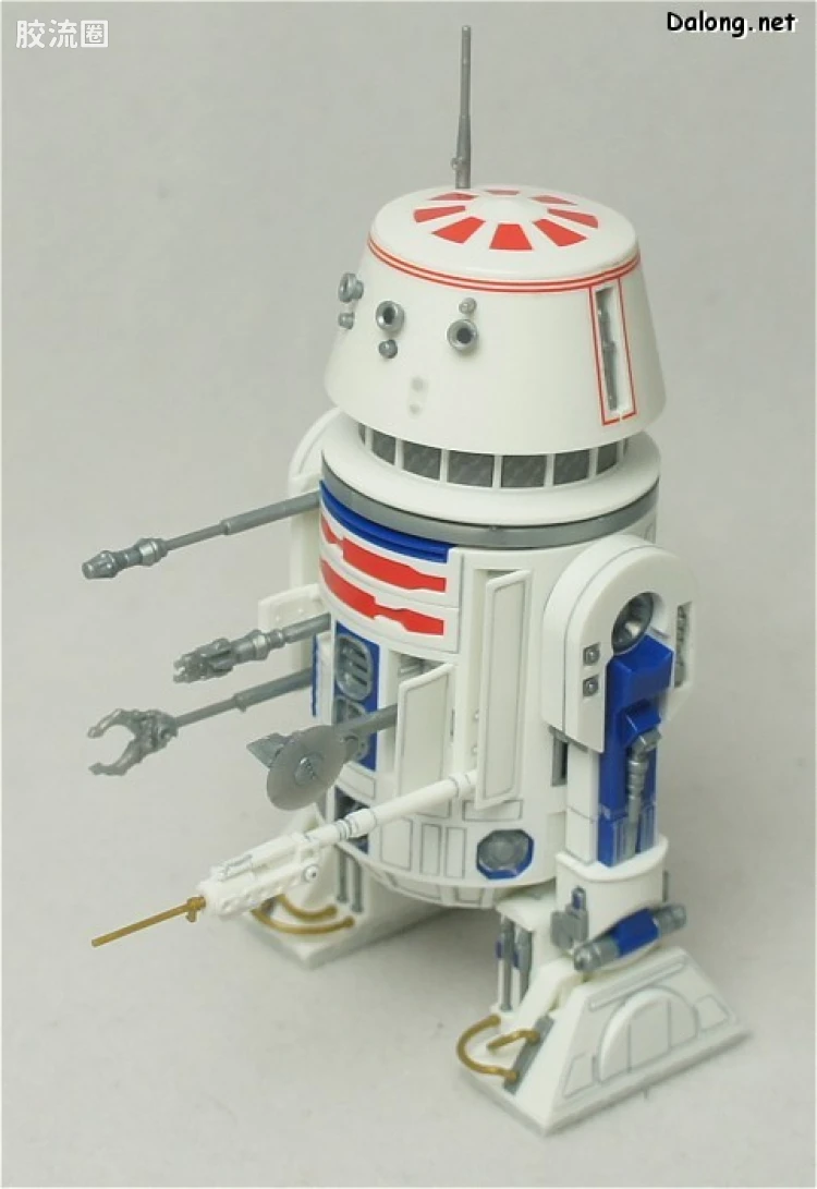 万代 星球大战系列拼装模型 机器人系列 1/12 R2-D2 & R5-4 - 图片