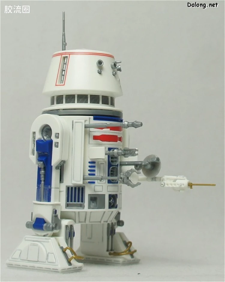 万代 星球大战系列拼装模型 机器人系列 1/12 R2-D2 & R5-4 - 图片