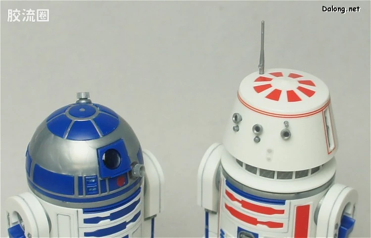 万代 星球大战系列拼装模型 机器人系列 1/12 R2-D2 & R5-4 - 图片