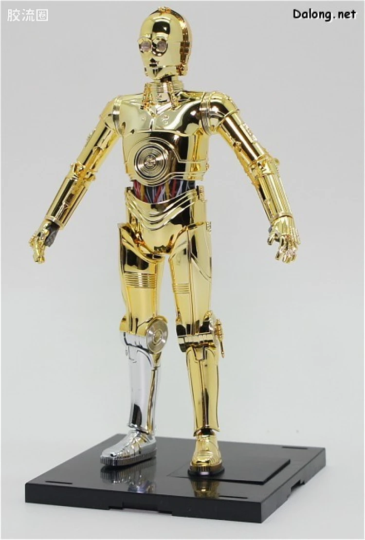 万代 星球大战系列拼装模型 机器人系列 1/12 C-3PO - 图片