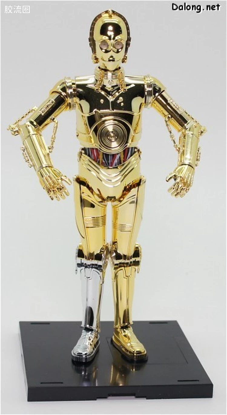 万代 星球大战系列拼装模型 机器人系列 1/12 C-3PO - 图片