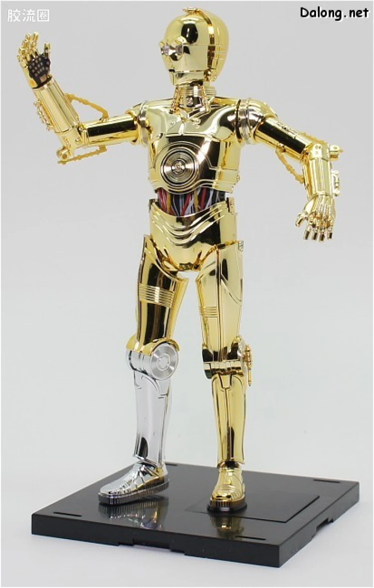 万代 星球大战系列拼装模型 机器人系列 1/12 C-3PO - 图片
