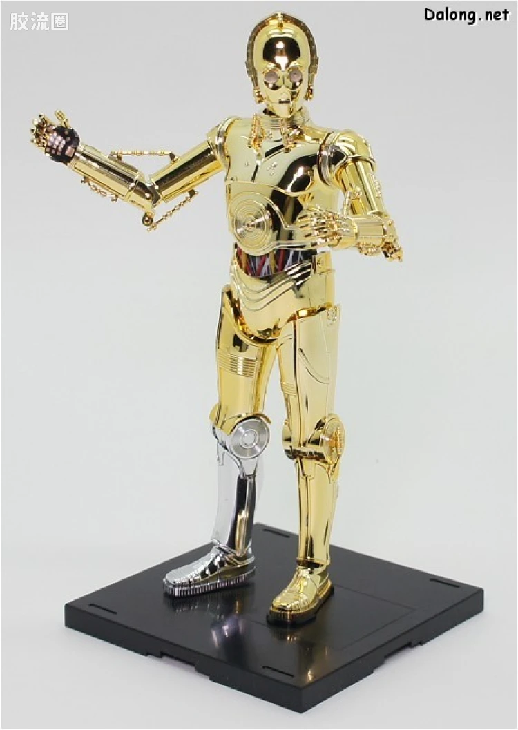 万代 星球大战系列拼装模型 机器人系列 1/12 C-3PO - 图片