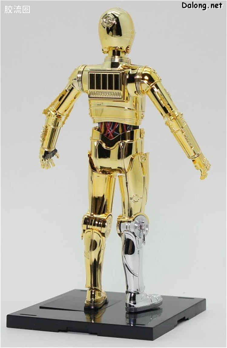万代 星球大战系列拼装模型 机器人系列 1/12 C-3PO - 图片