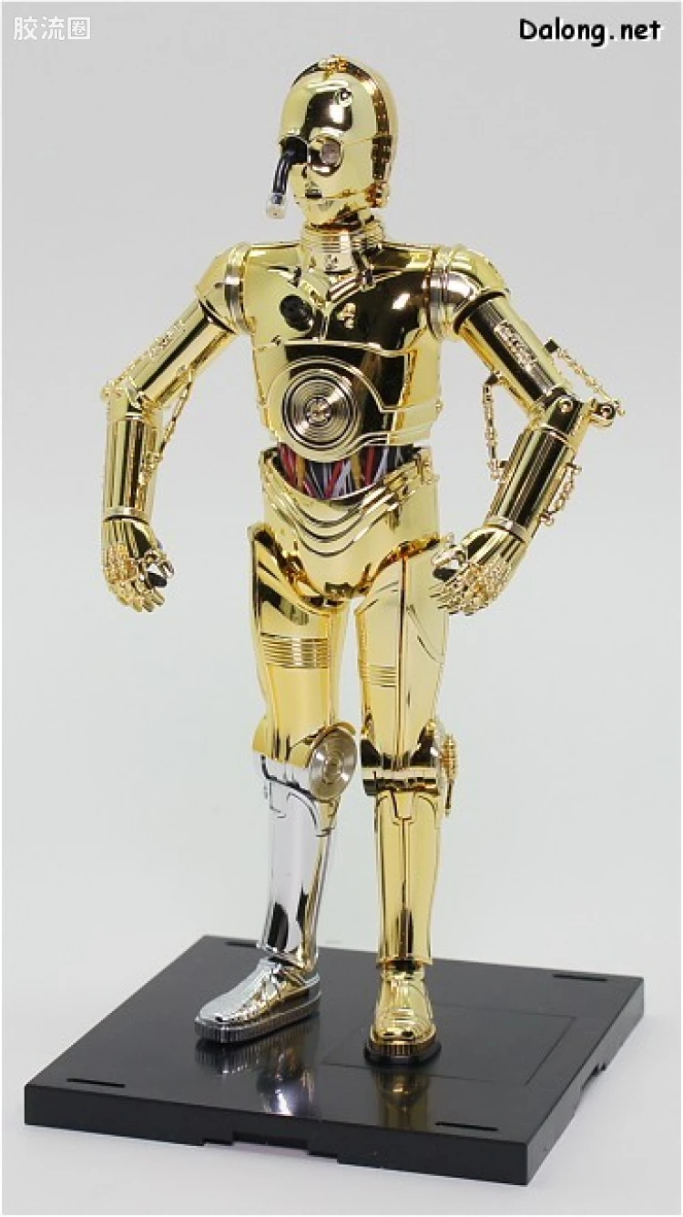 万代 星球大战系列拼装模型 机器人系列 1/12 C-3PO - 图片