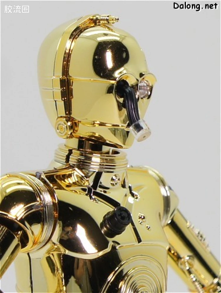 万代 星球大战系列拼装模型 机器人系列 1/12 C-3PO - 图片