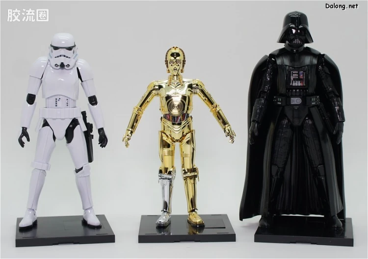 万代 星球大战系列拼装模型 机器人系列 1/12 C-3PO - 图片