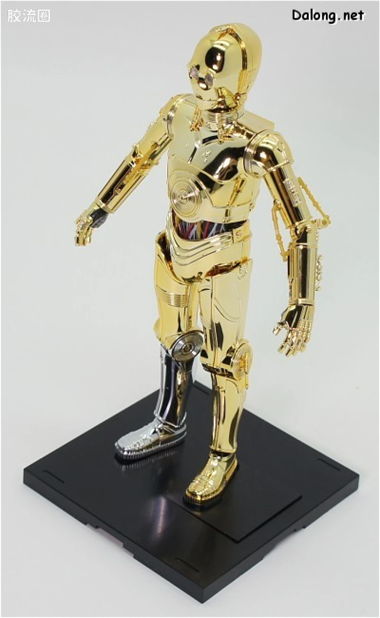万代 星球大战系列拼装模型 机器人系列 1/12 C-3PO - 图片