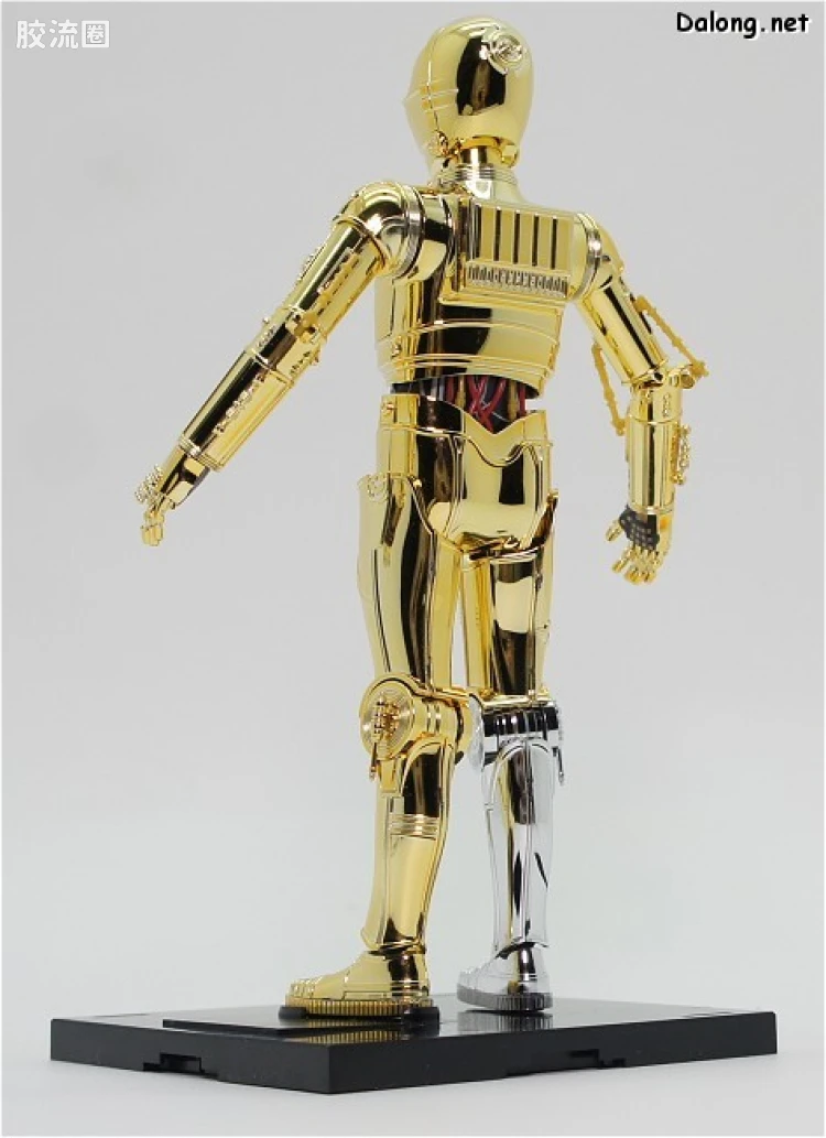 万代 星球大战系列拼装模型 机器人系列 1/12 C-3PO - 图片