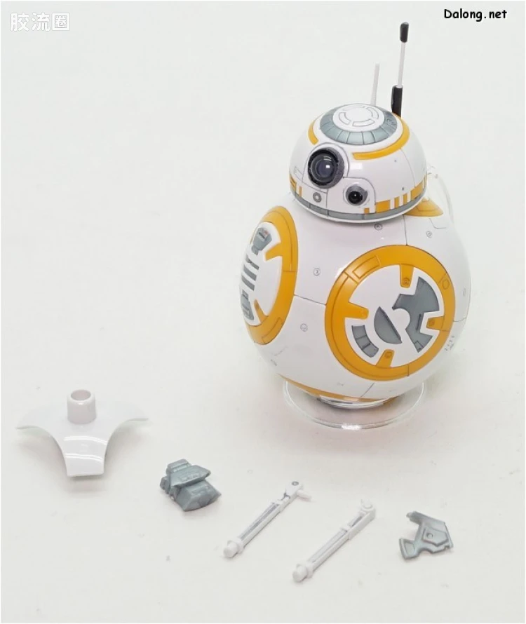 万代 星球大战系列拼装模型 机器人系列 1/12 BB-8＆R2-D2 - 图片