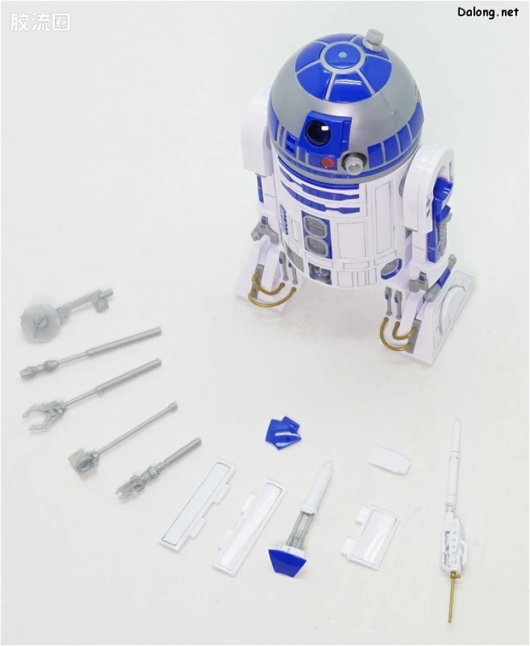 万代 星球大战系列拼装模型 机器人系列 1/12 BB-8＆R2-D2 - 图片