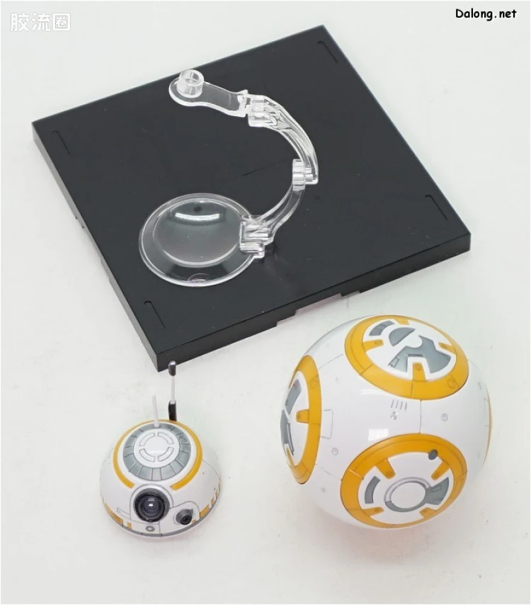 万代 星球大战系列拼装模型 机器人系列 1/12 BB-8＆R2-D2 - 图片