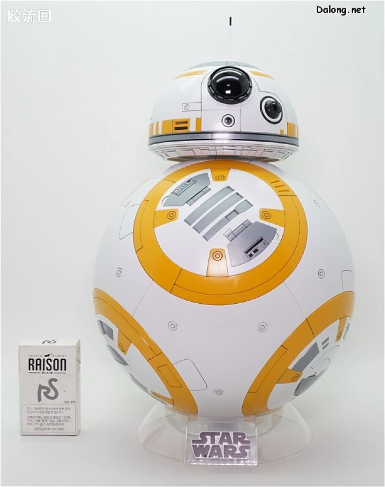 万代 星球大战系列拼装模型 机器人系列 1/2 BB-8 - 图片