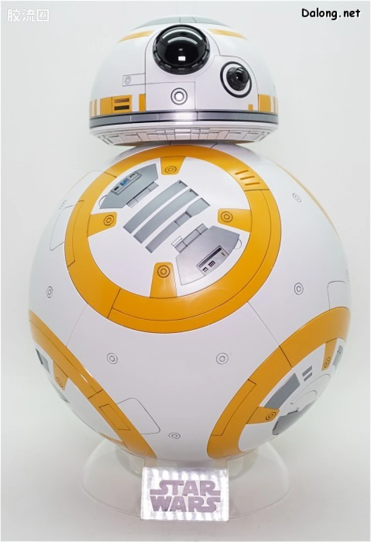 万代 星球大战系列拼装模型 机器人系列 1/2 BB-8 - 图片