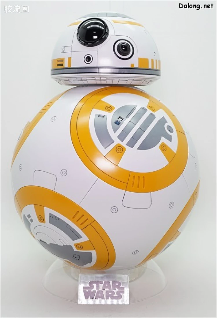 万代 星球大战系列拼装模型 机器人系列 1/2 BB-8 - 图片