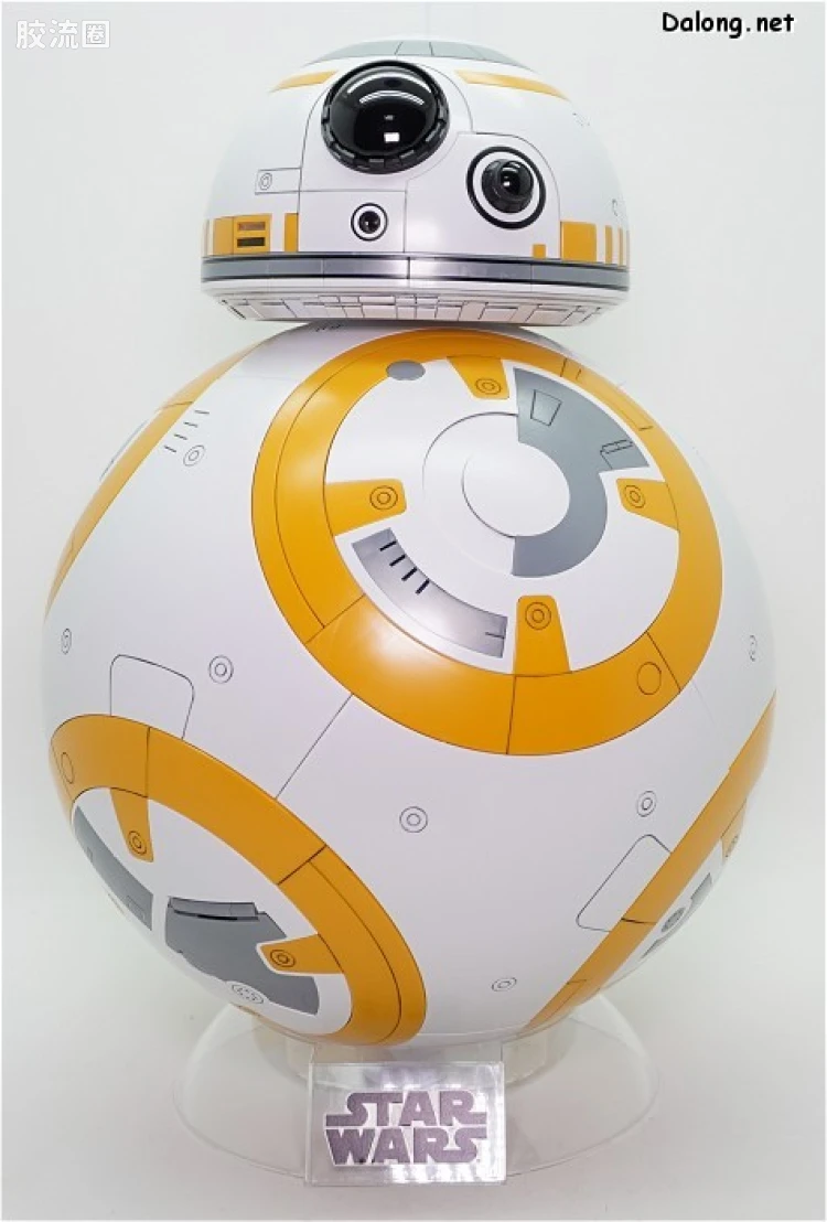 万代 星球大战系列拼装模型 机器人系列 1/2 BB-8 - 图片