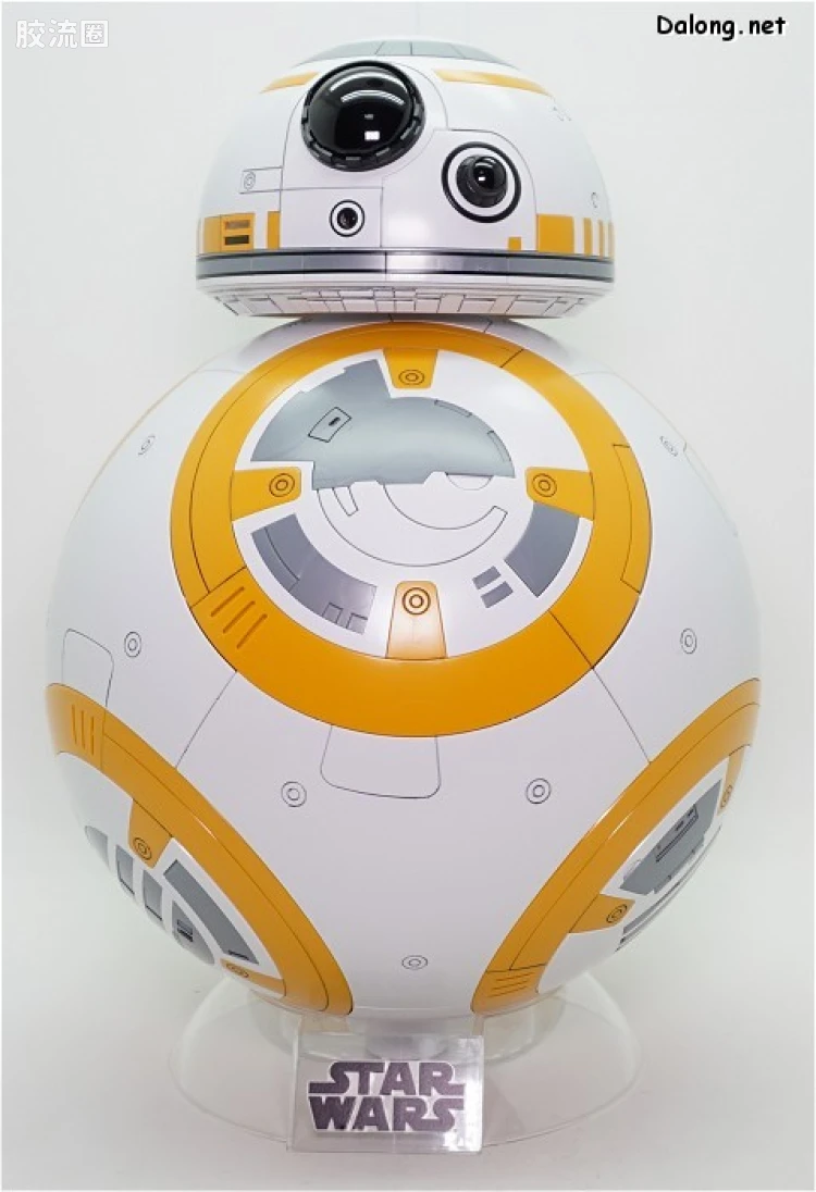万代 星球大战系列拼装模型 机器人系列 1/2 BB-8 - 图片