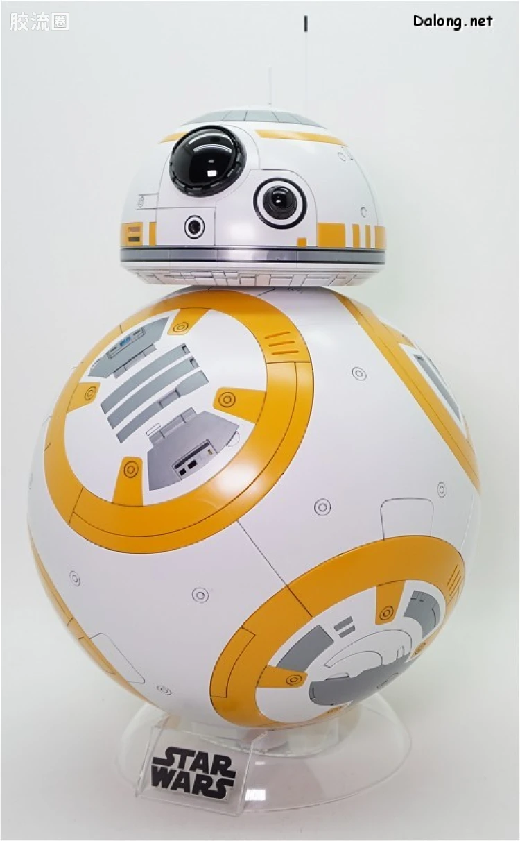 万代 星球大战系列拼装模型 机器人系列 1/2 BB-8 - 图片