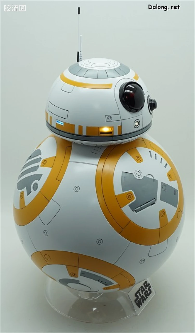 万代 星球大战系列拼装模型 机器人系列 1/2 BB-8 - 图片