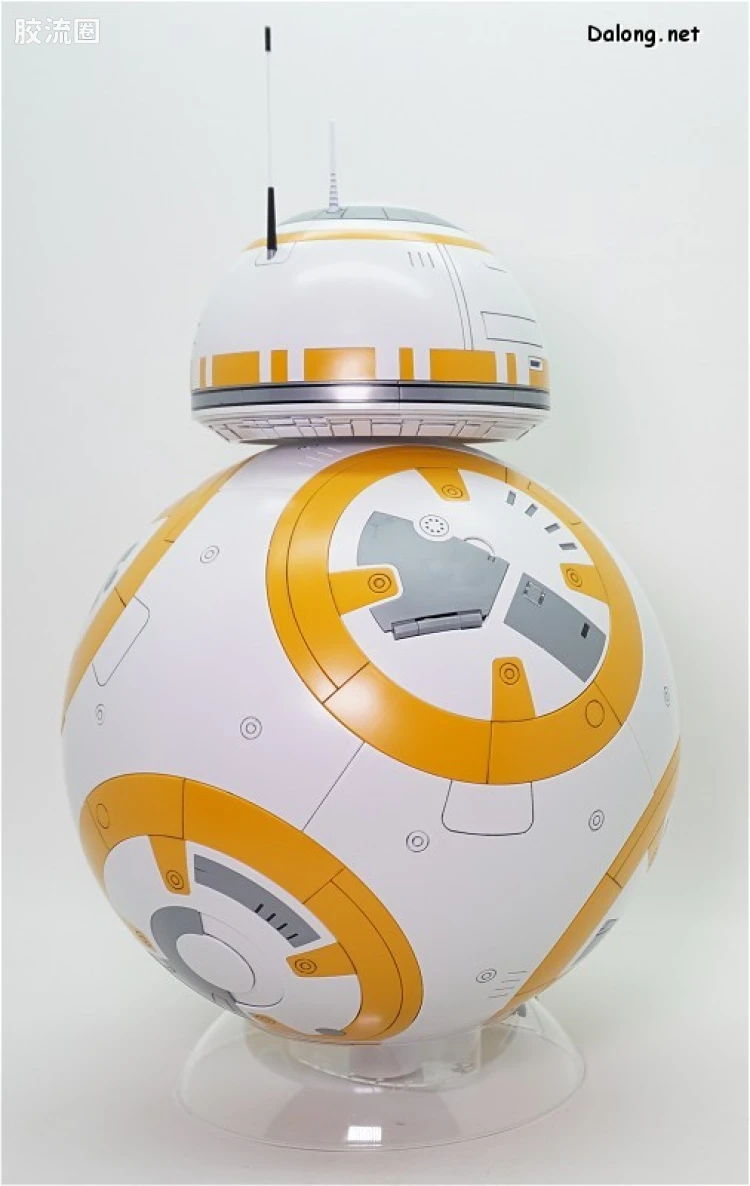 万代 星球大战系列拼装模型 机器人系列 1/2 BB-8 - 图片