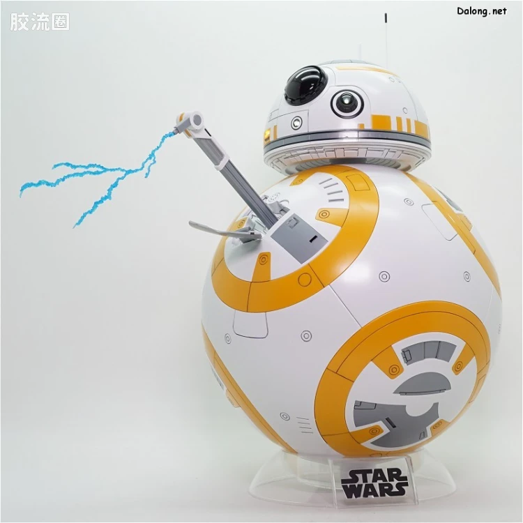 万代 星球大战系列拼装模型 机器人系列 1/2 BB-8 - 图片