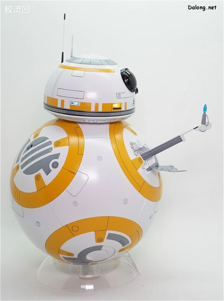 万代 星球大战系列拼装模型 机器人系列 1/2 BB-8 - 图片