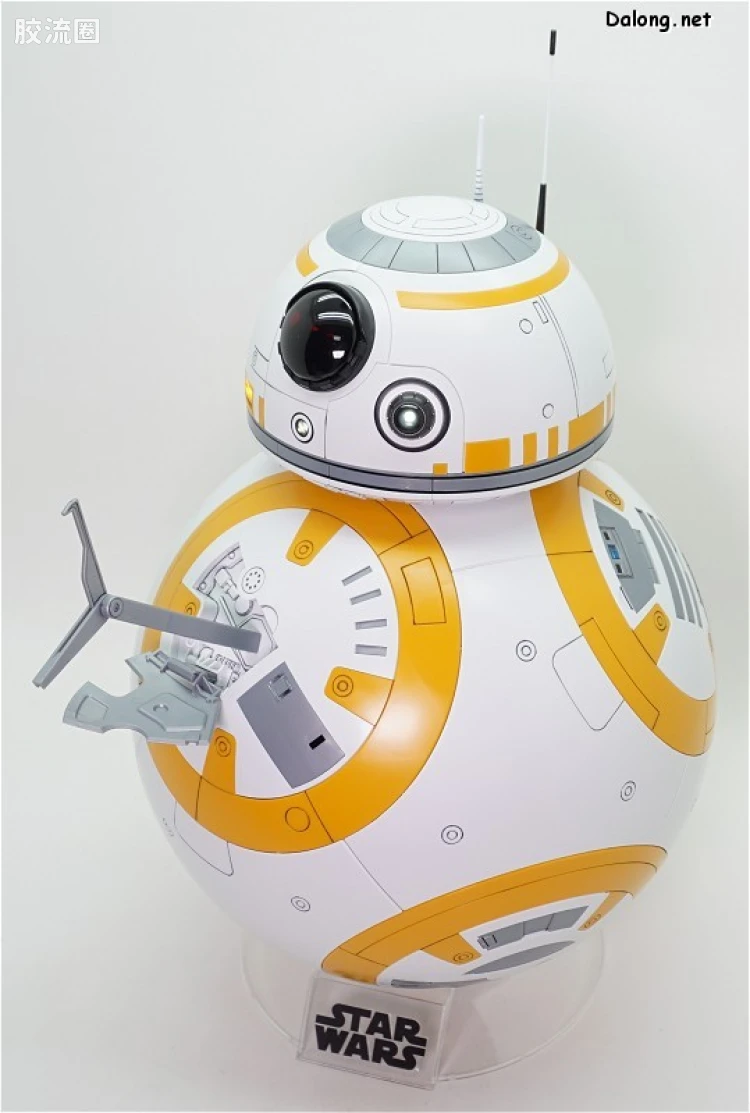 万代 星球大战系列拼装模型 机器人系列 1/2 BB-8 - 图片
