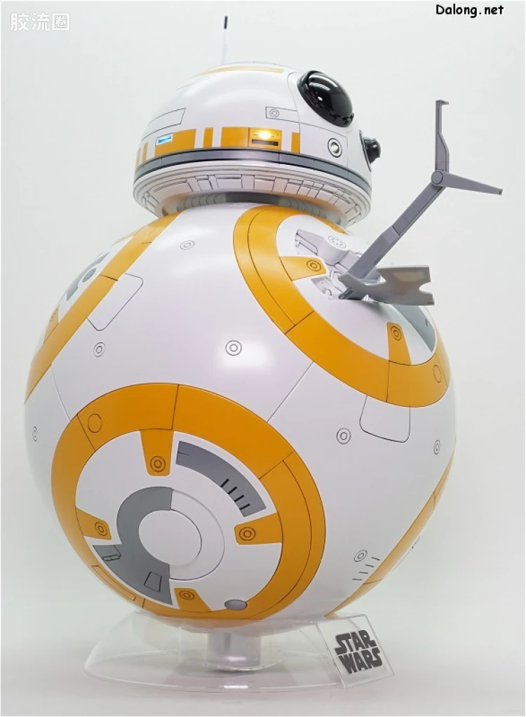 万代 星球大战系列拼装模型 机器人系列 1/2 BB-8 - 图片