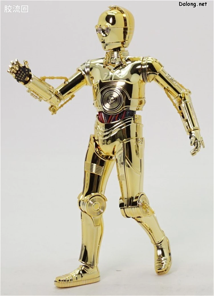 万代 星球大战系列拼装模型 机器人系列 1/12 C-3PO & R2-D2 - 图片