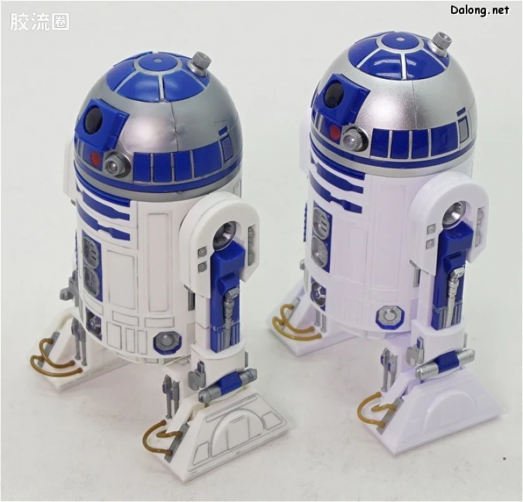 万代 星球大战系列拼装模型 机器人系列 1/12 C-3PO & R2-D2 - 图片