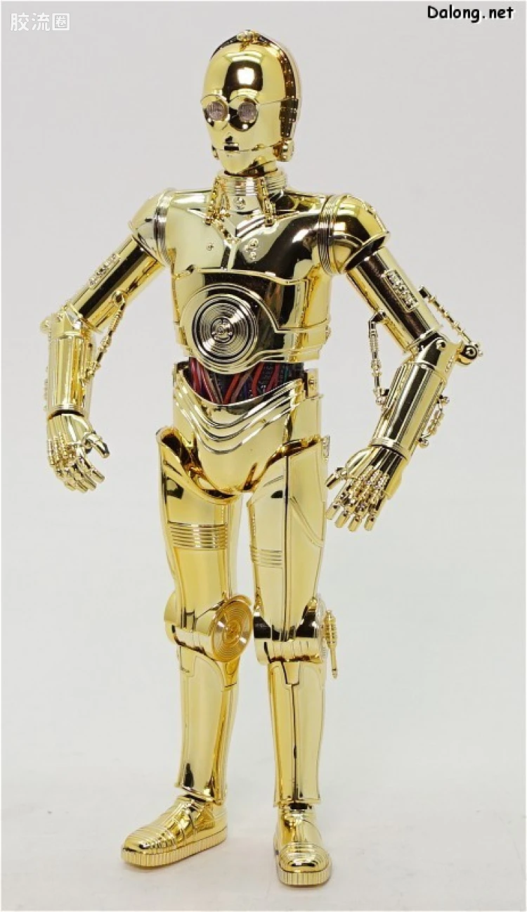 万代 星球大战系列拼装模型 机器人系列 1/12 C-3PO & R2-D2 - 图片