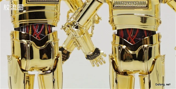 万代 星球大战系列拼装模型 机器人系列 1/12 C-3PO & R2-D2 - 图片