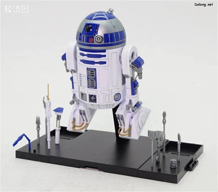 万代 星球大战系列拼装模型 机器人系列 1/12 R2-D2 火箭助推器ver. - 图片