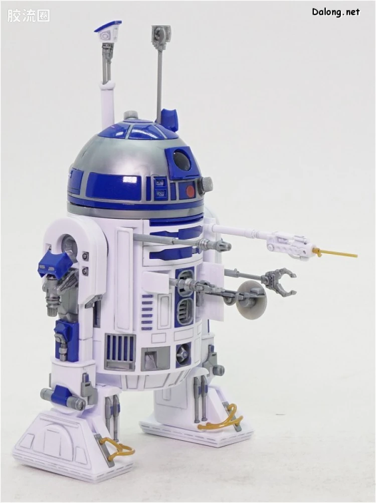 万代 星球大战系列拼装模型 机器人系列 1/12 R2-D2 火箭助推器ver. - 图片