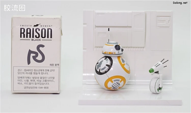 万代 星球大战系列拼装模型 机器人系列 1/12 BB-8&D-O机器人 天行者崛起Ver. - 图片