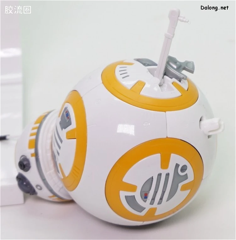 万代 星球大战系列拼装模型 机器人系列 1/12 BB-8&D-O机器人 天行者崛起Ver. - 图片