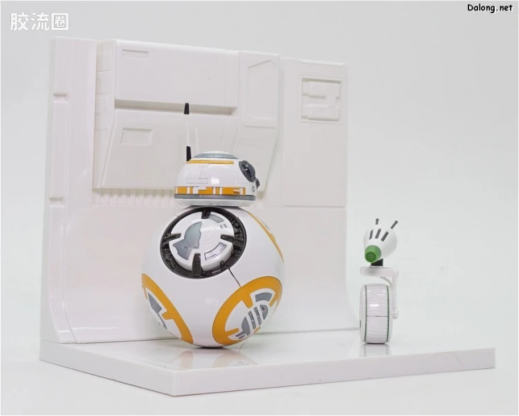 万代 星球大战系列拼装模型 机器人系列 1/12 BB-8&D-O机器人 天行者崛起Ver. - 图片