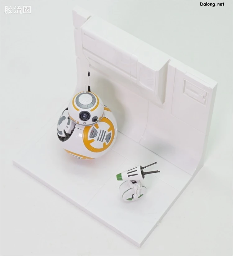 万代 星球大战系列拼装模型 机器人系列 1/12 BB-8&D-O机器人 天行者崛起Ver. - 图片