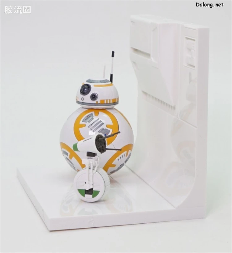 万代 星球大战系列拼装模型 机器人系列 1/12 BB-8&D-O机器人 天行者崛起Ver. - 图片