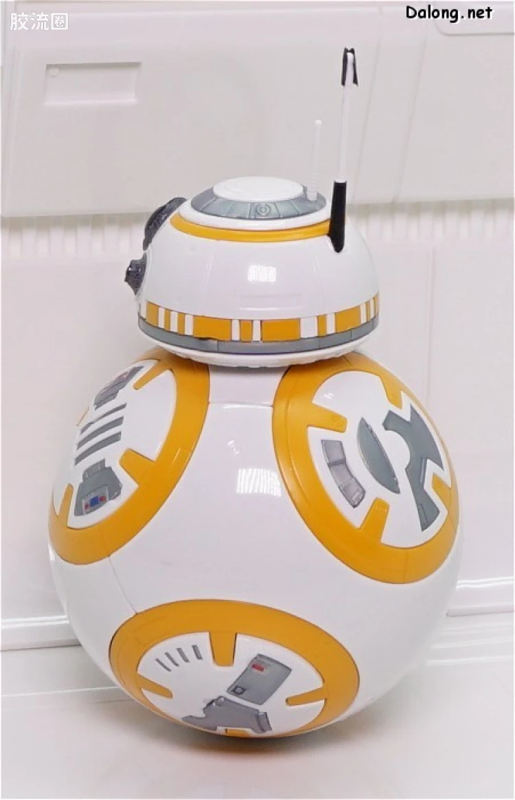 万代 星球大战系列拼装模型 机器人系列 1/12 BB-8&D-O机器人 天行者崛起Ver. - 图片