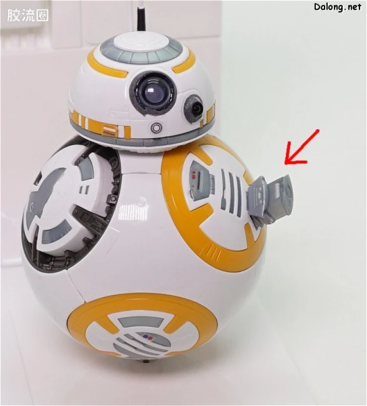 万代 星球大战系列拼装模型 机器人系列 1/12 BB-8&D-O机器人 天行者崛起Ver. - 图片